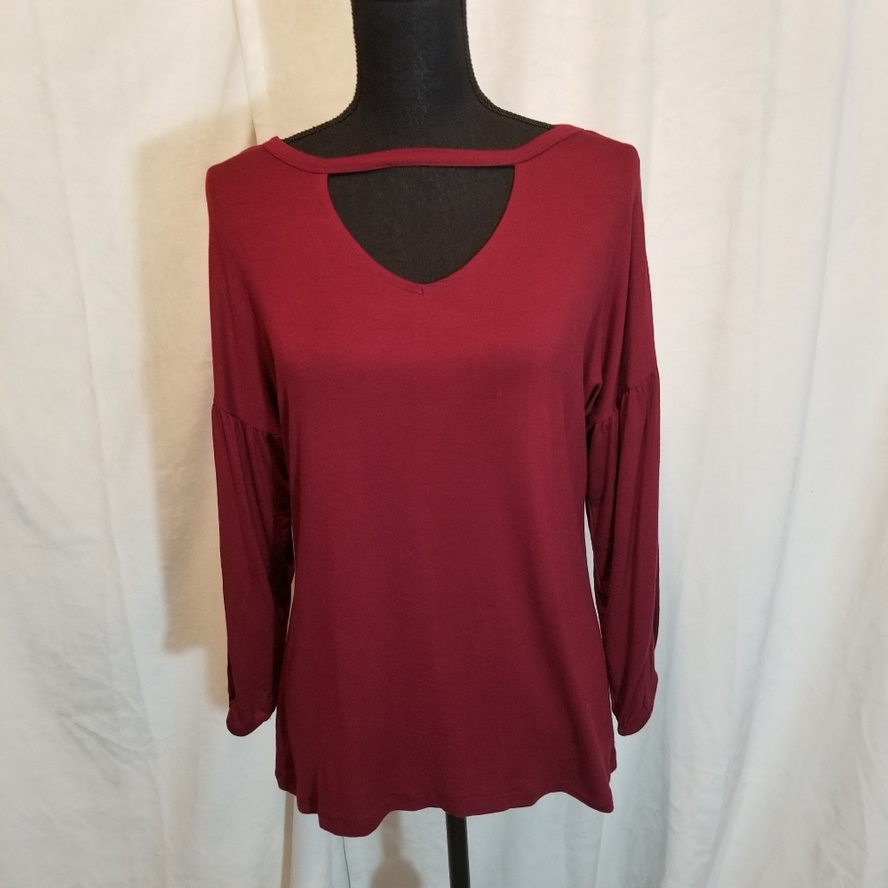 NWT Ultra Flirt long sleeve top
